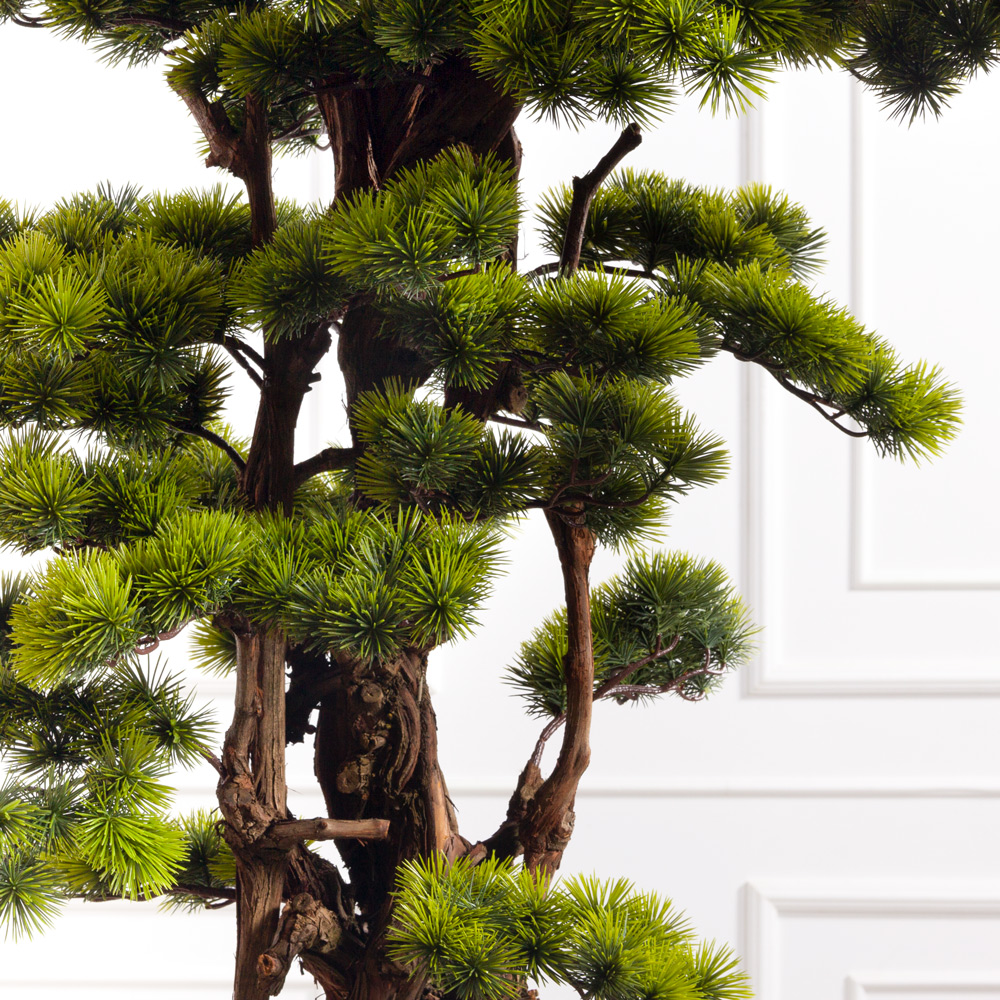 БС195/2К/ОС/3000(з)(F) Бонсай искусственный Сосна h195см_3