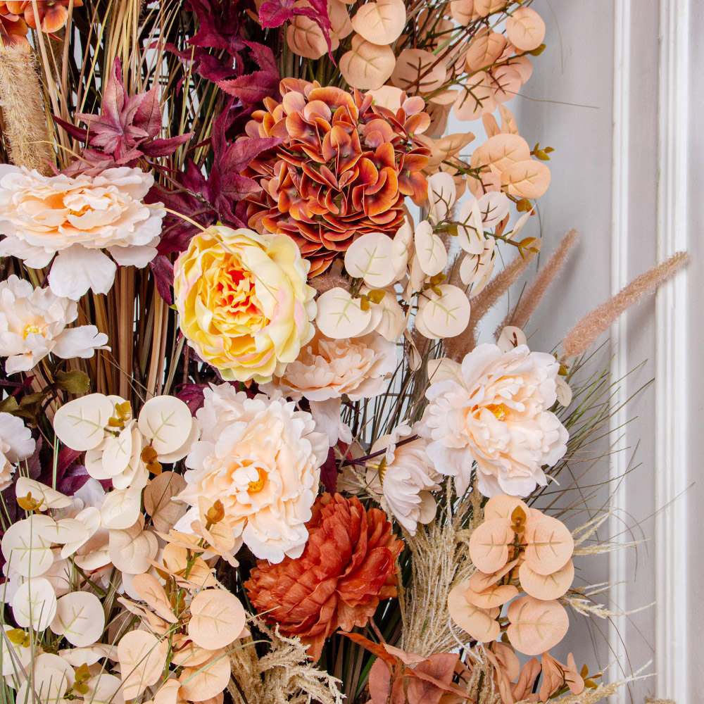 ДЛ170-1(з)(F) Декор входной группы h275 х L133 см на прутьях, пристен.,разборный бежево-терракот._7