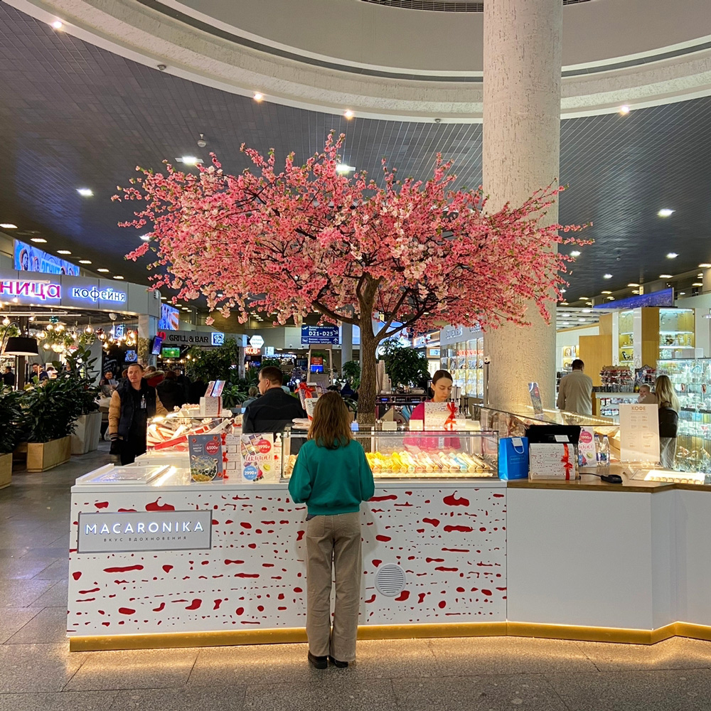 310разб/225(з.) Сакура искусственная разборная h310см, d400см, розовая_6