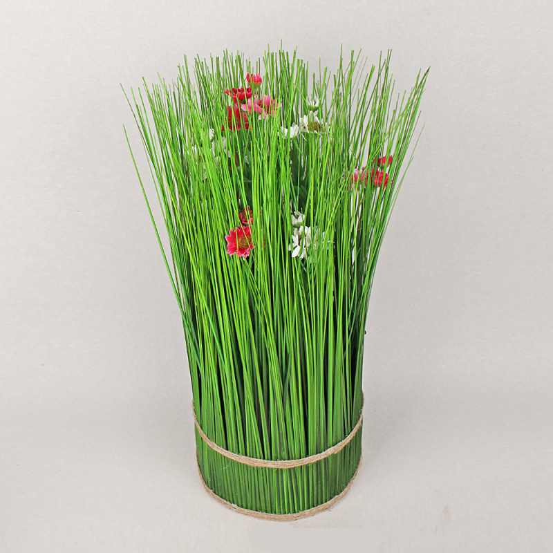 С002/1(з) Сноп из осоки с цветами d-20 h-50