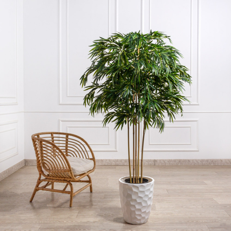 150/ШК/75(з)(F) Бамбук искусственный 5 стволов, h150см (латекс)