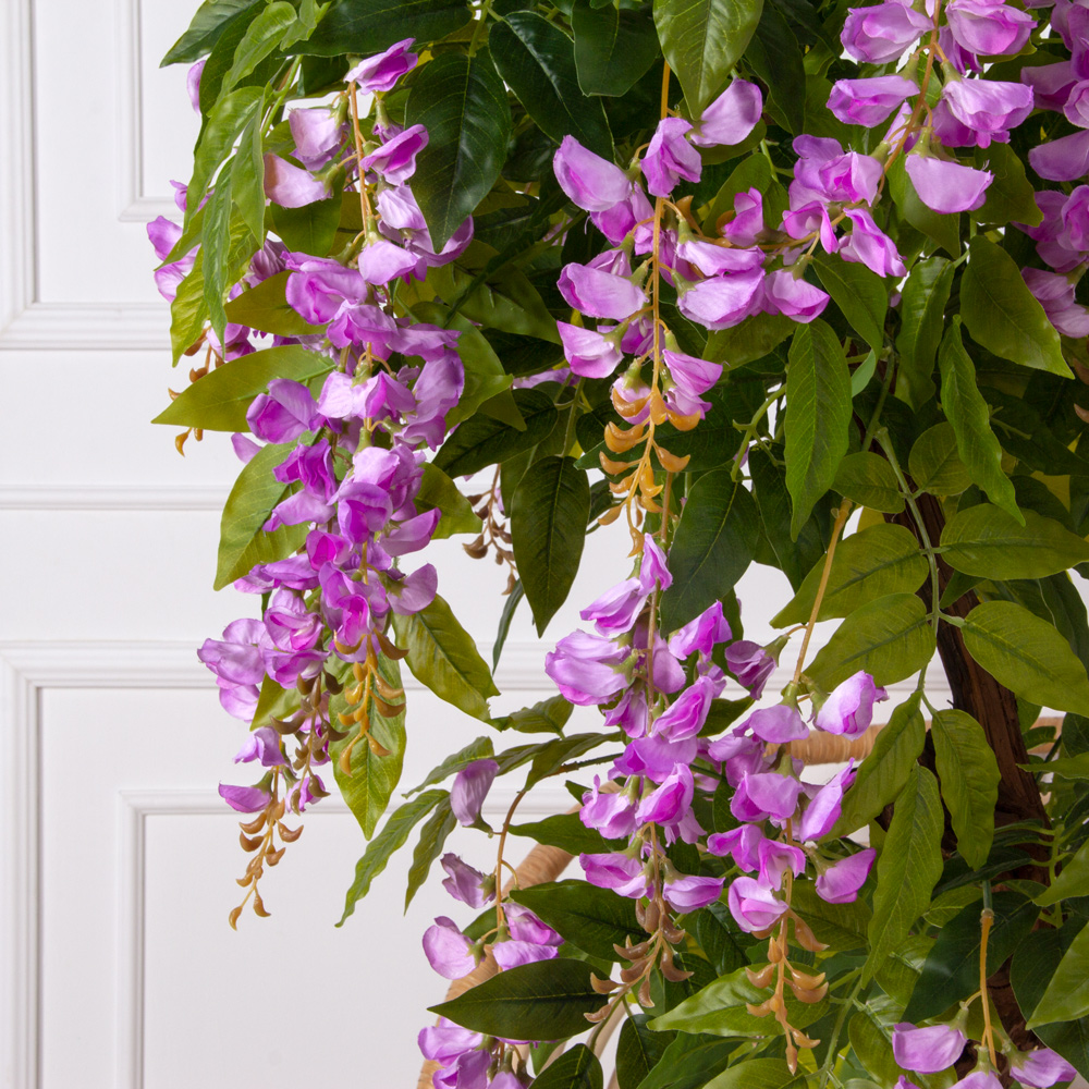 120/Я2/ОС/424-2(Пр) Глициния(вистерия) искусственная h120см (латекс), сиреневая_3