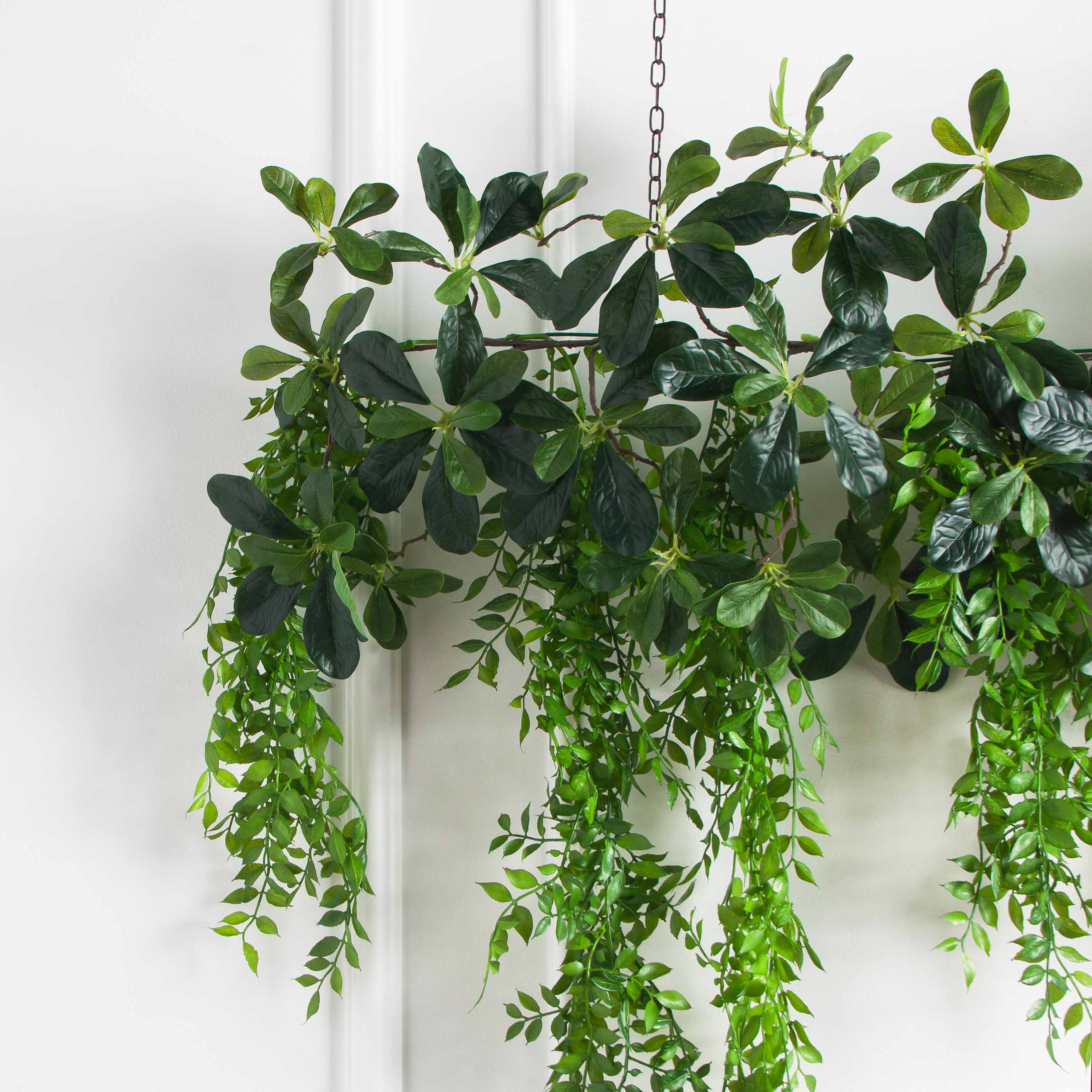 Л03-1(Пр)(F) Лиана Шеффлера искусственная с даксином  L100см, свес 65см_2