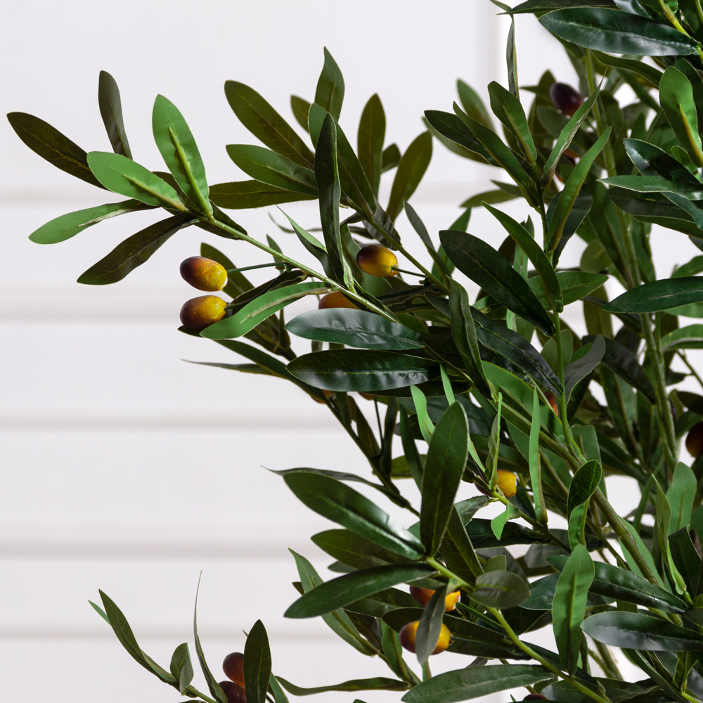 150/РН/4655(Пр)(F) Оливковое дерево искусственное с плодами h150см_3