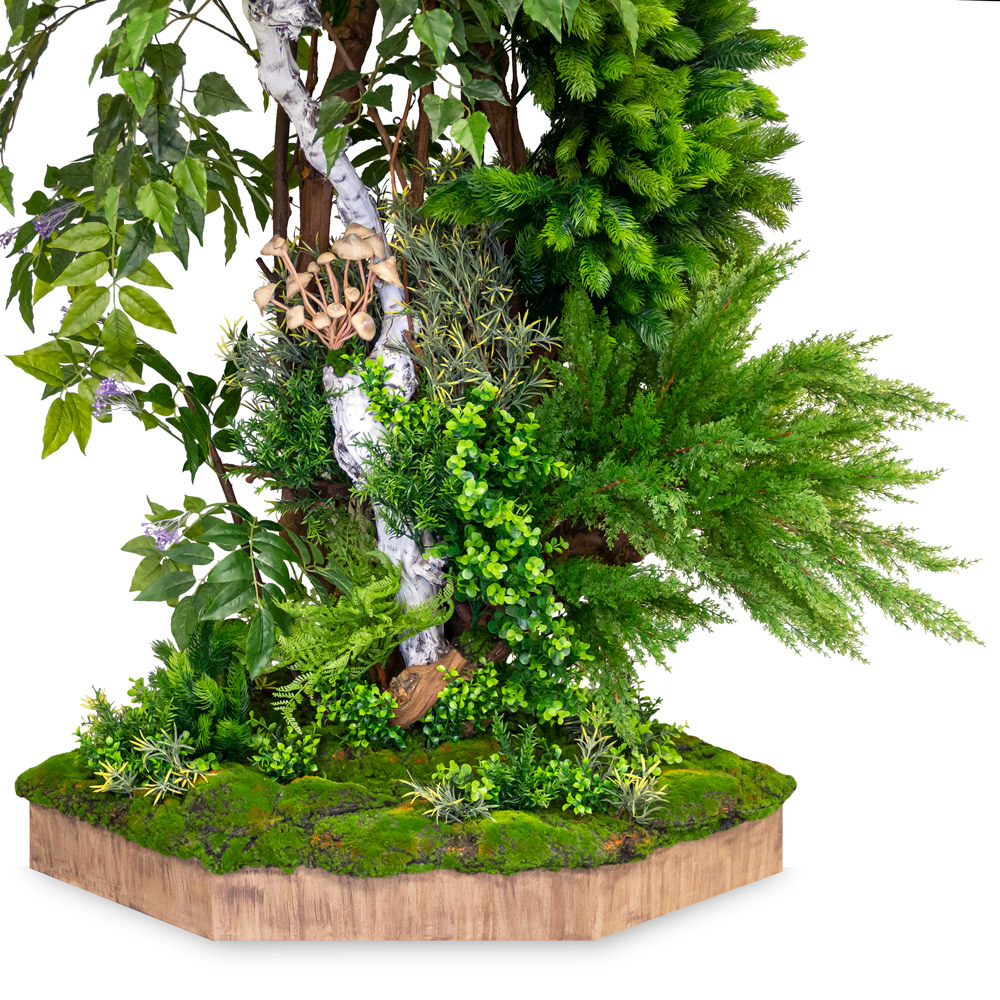 260/РН/ОС Декоративный фрагмент леса h260см _2