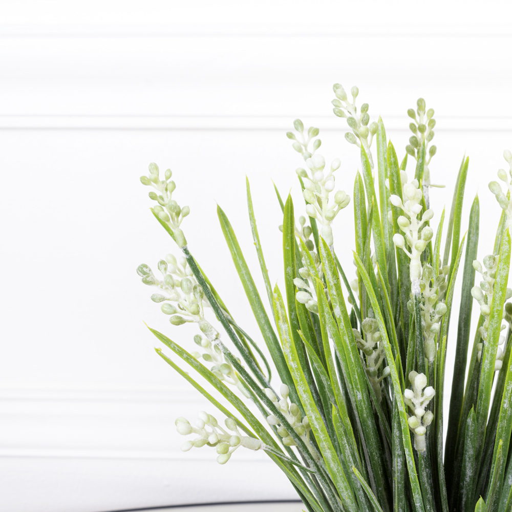 КС/О53-1 Мускари в декоративном кашпо d11.5см (белые)_3