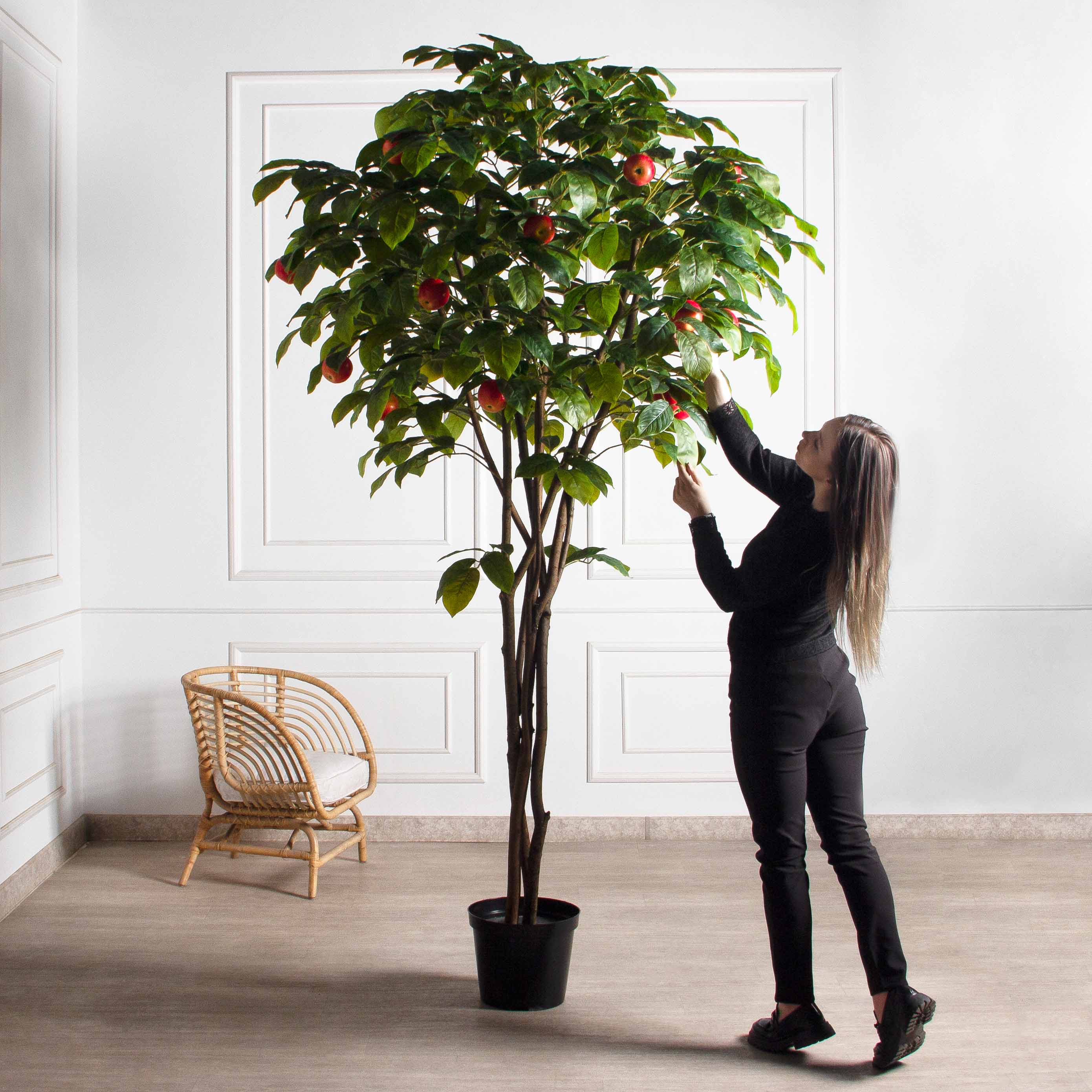 260/РН/618(з)(F) Яблоня искусственная с плодами h260 d150_2