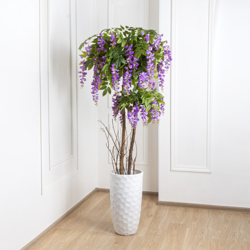 190/2К/МП/424-2 Глициния(вистерия) сиреневая h190см(латекс)_5