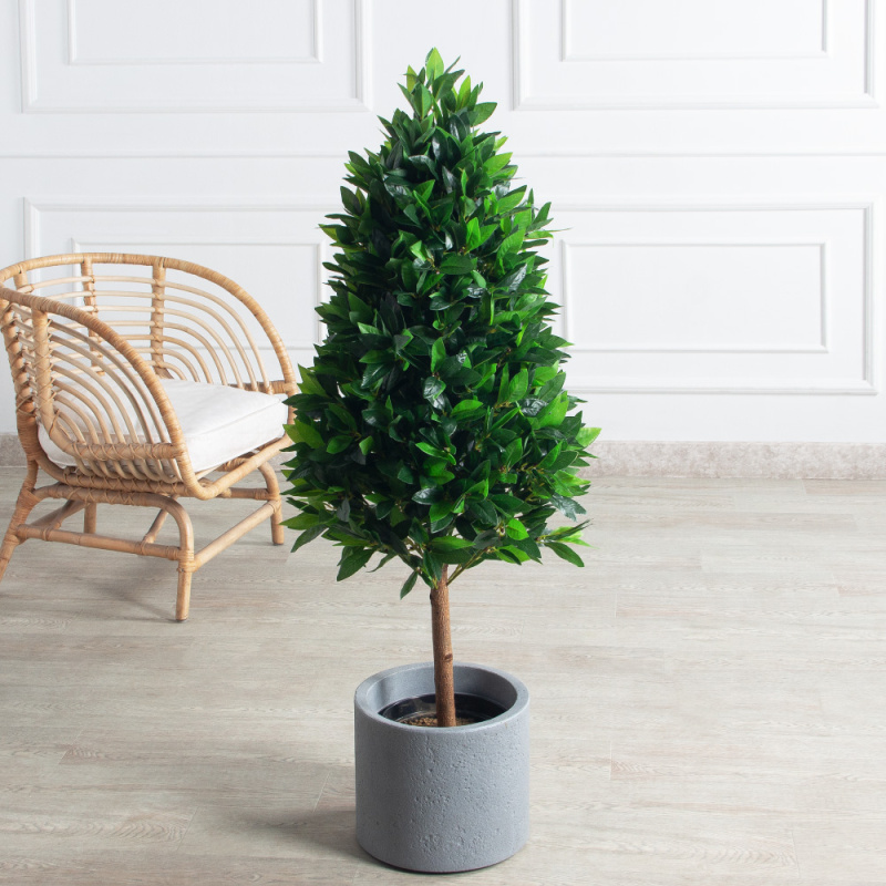 120/ДК/ШТ/188(Пр)(F) Лавр искусственный конус h120см (латекс)_1