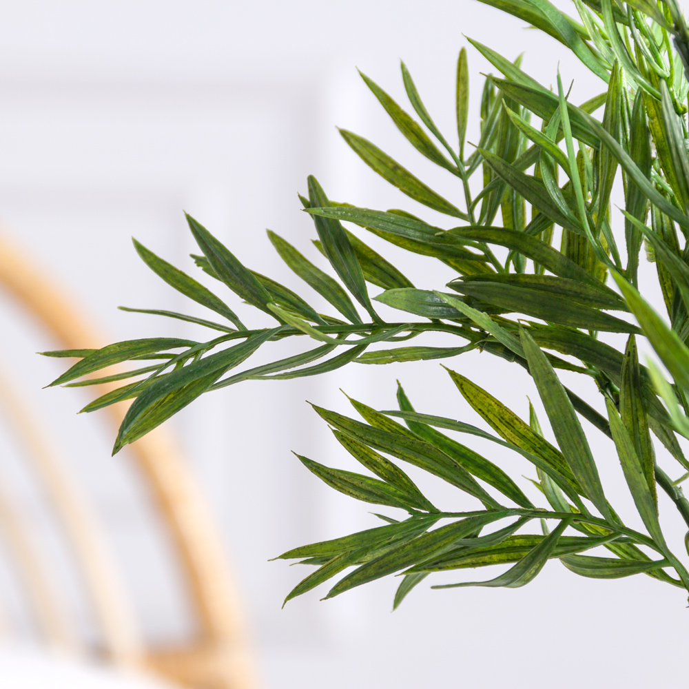 7143/9189-05/9Т(F) Погонатерум искусственный куст 7 частей h40см, темно-зеленый_1