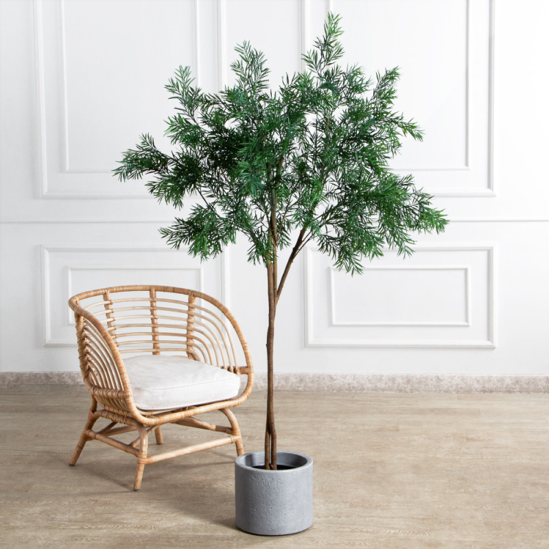 170/РН/355-2(FixS)(Пр)(F) Дерево искусственное интерьерное h170см,натурально-зеленое_1