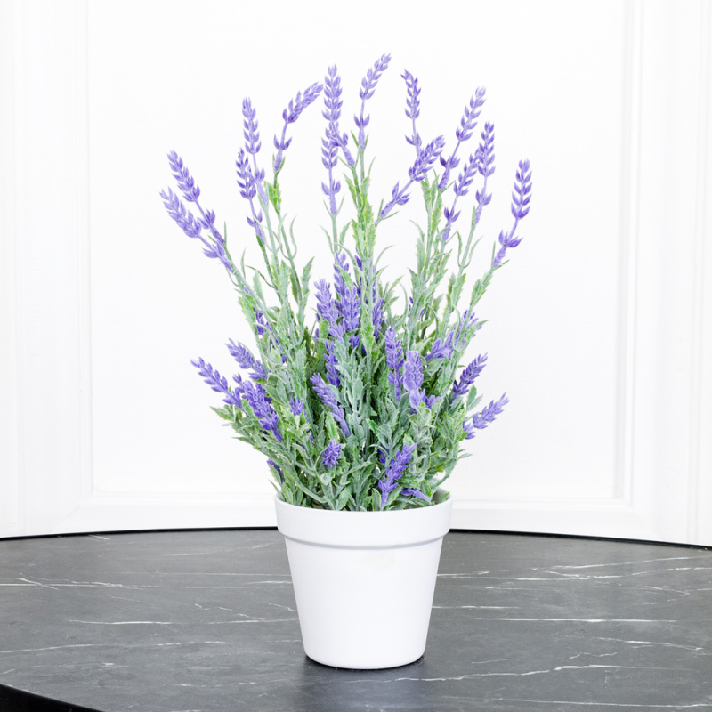 ЦС35/78 Лаванда искусственная h35см в горшке d11см_1