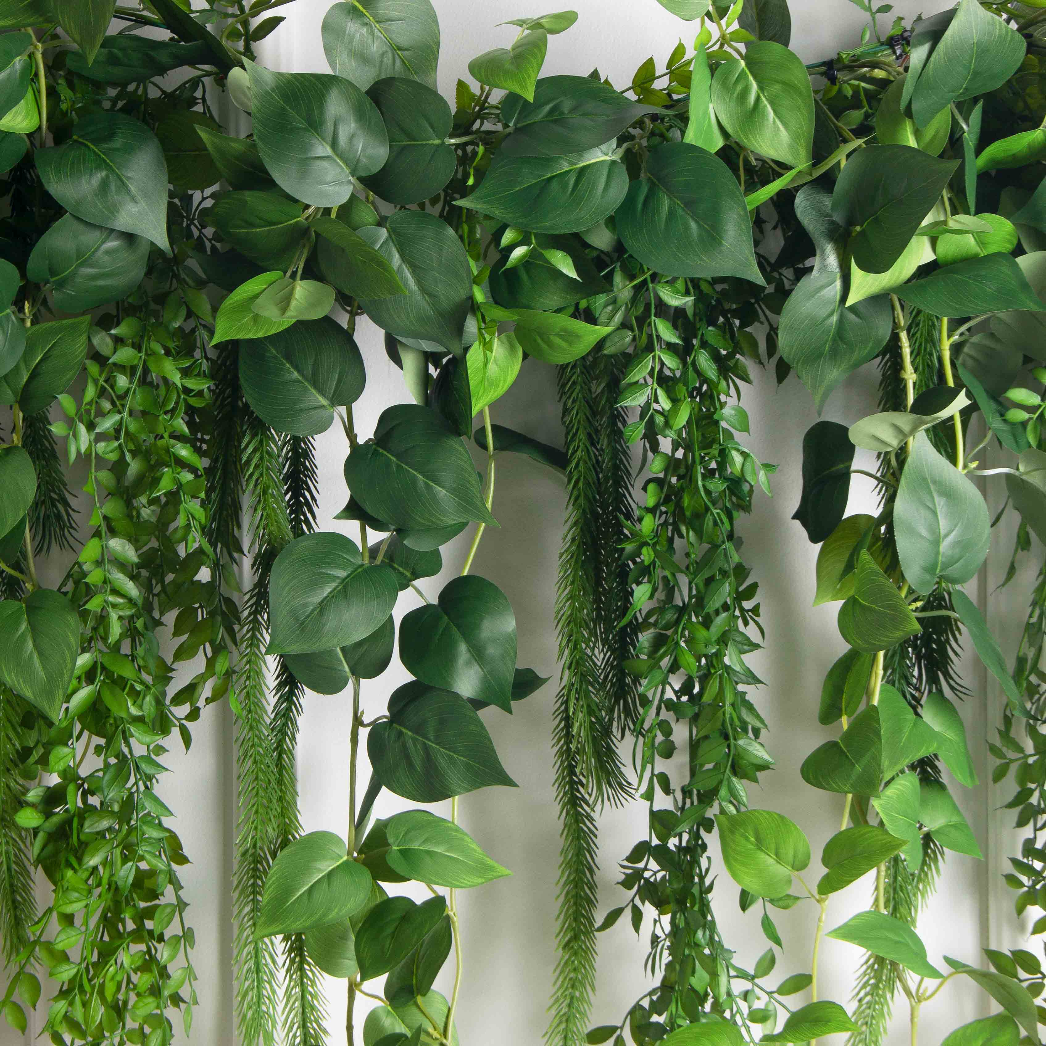 Л62(F)  Лиана искусственная со сциндапсусом L100см, свес 80см_5