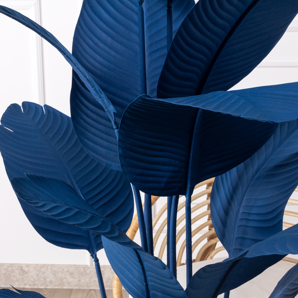 180/К/360-5(з) Банановая Пальма искусственная h180см, синяя_1