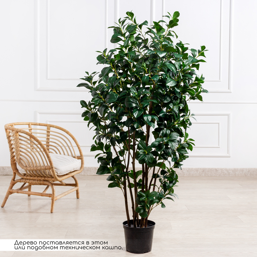 140/РН/64-1(з)(F) Рускус искусственный куст h140см, d80см, латекс_1