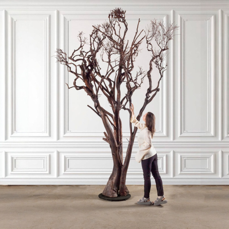 410Разб/РБР/ДЗ/АСС Дерево искусственное интерьерное разборное h410см_1