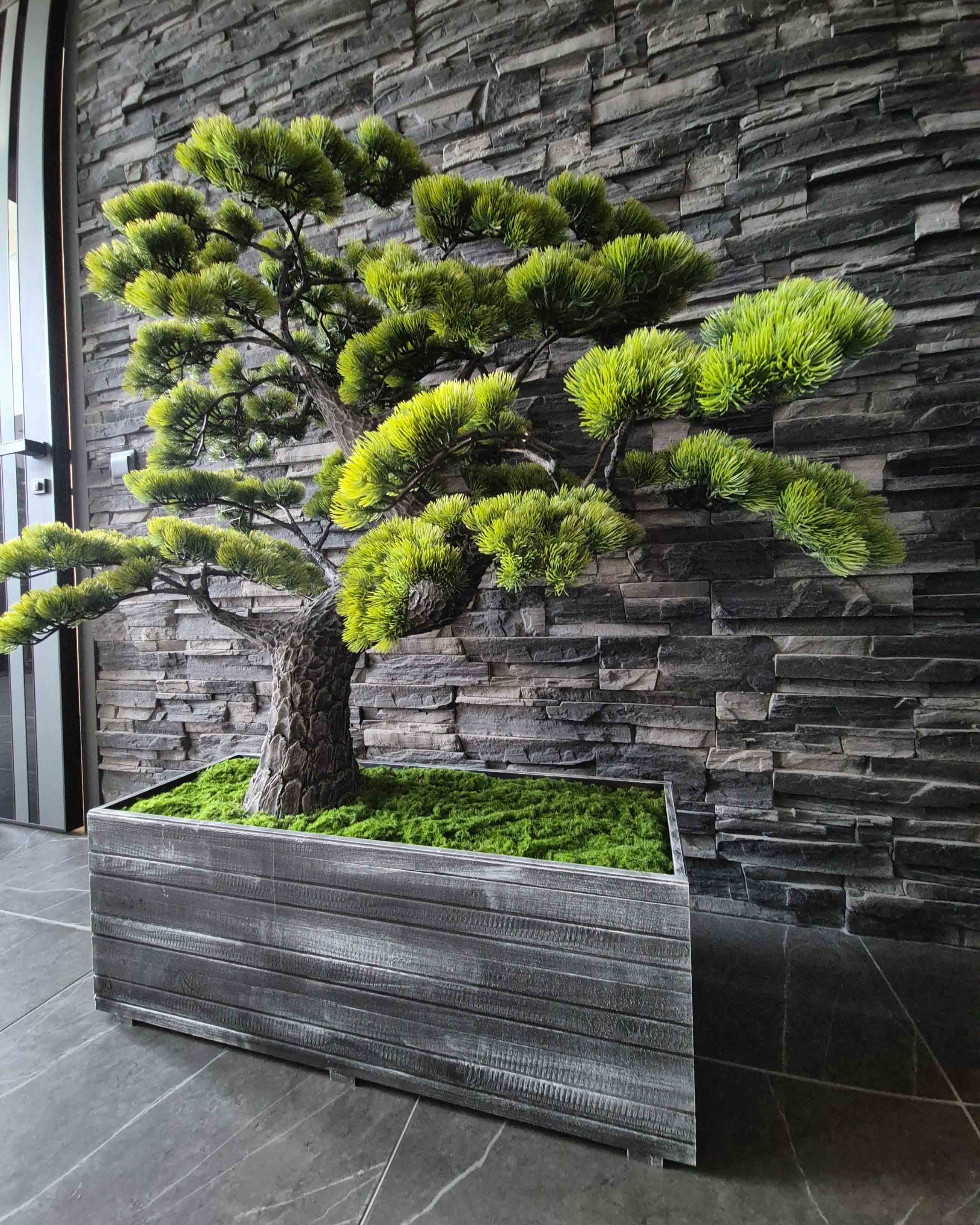 110МЕТ/ДС/РУ/520(з)(Пр) Бонсай искусственный Сосна h110см_4