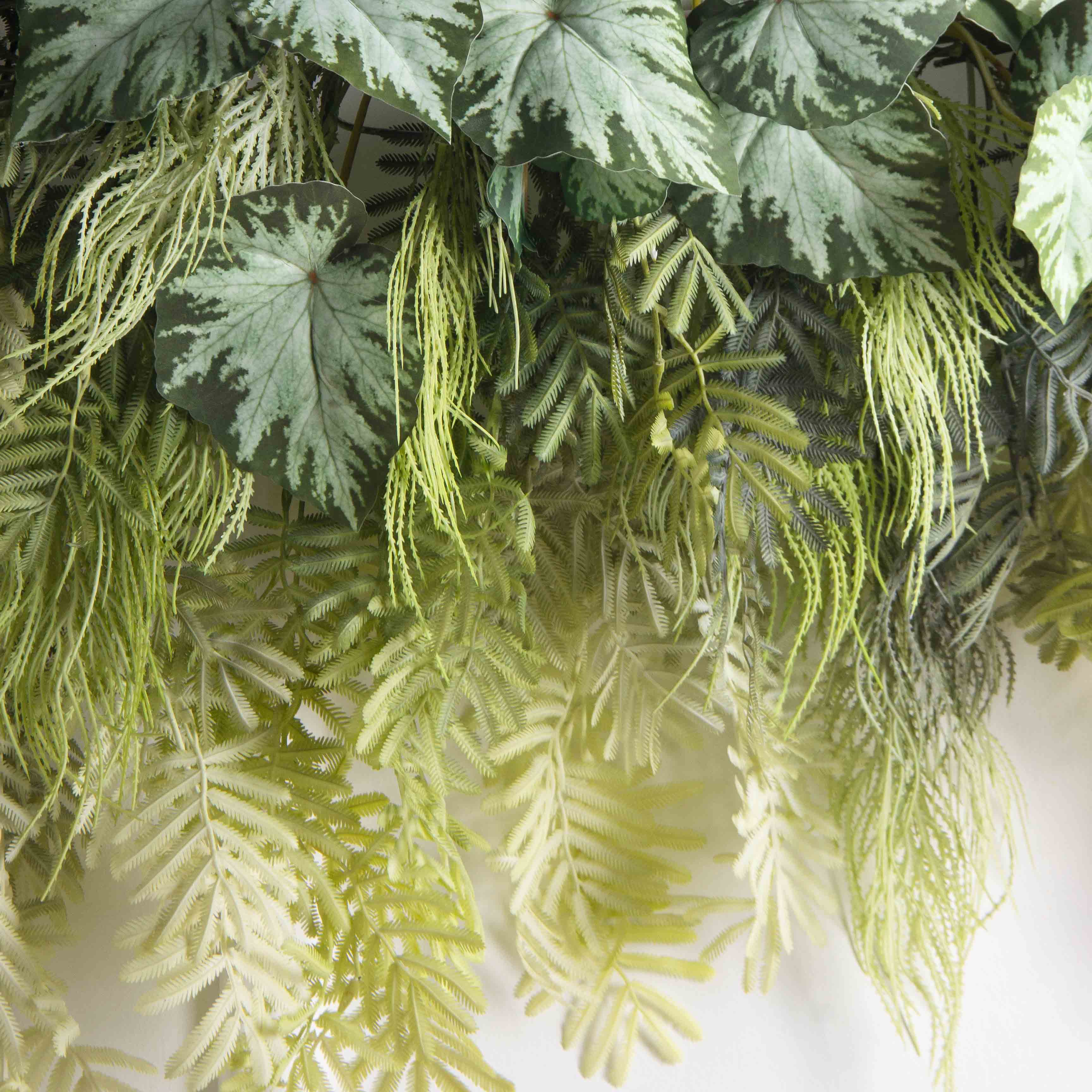 Л12-2(Пр)(F) Лиана искусственная с Бегонией L100см, патина_6