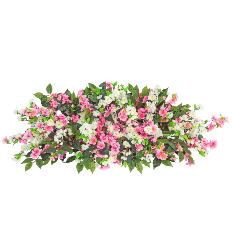 Л71-2/3(з.) Лиана искусственная с сакурой L100см, роз, бел.