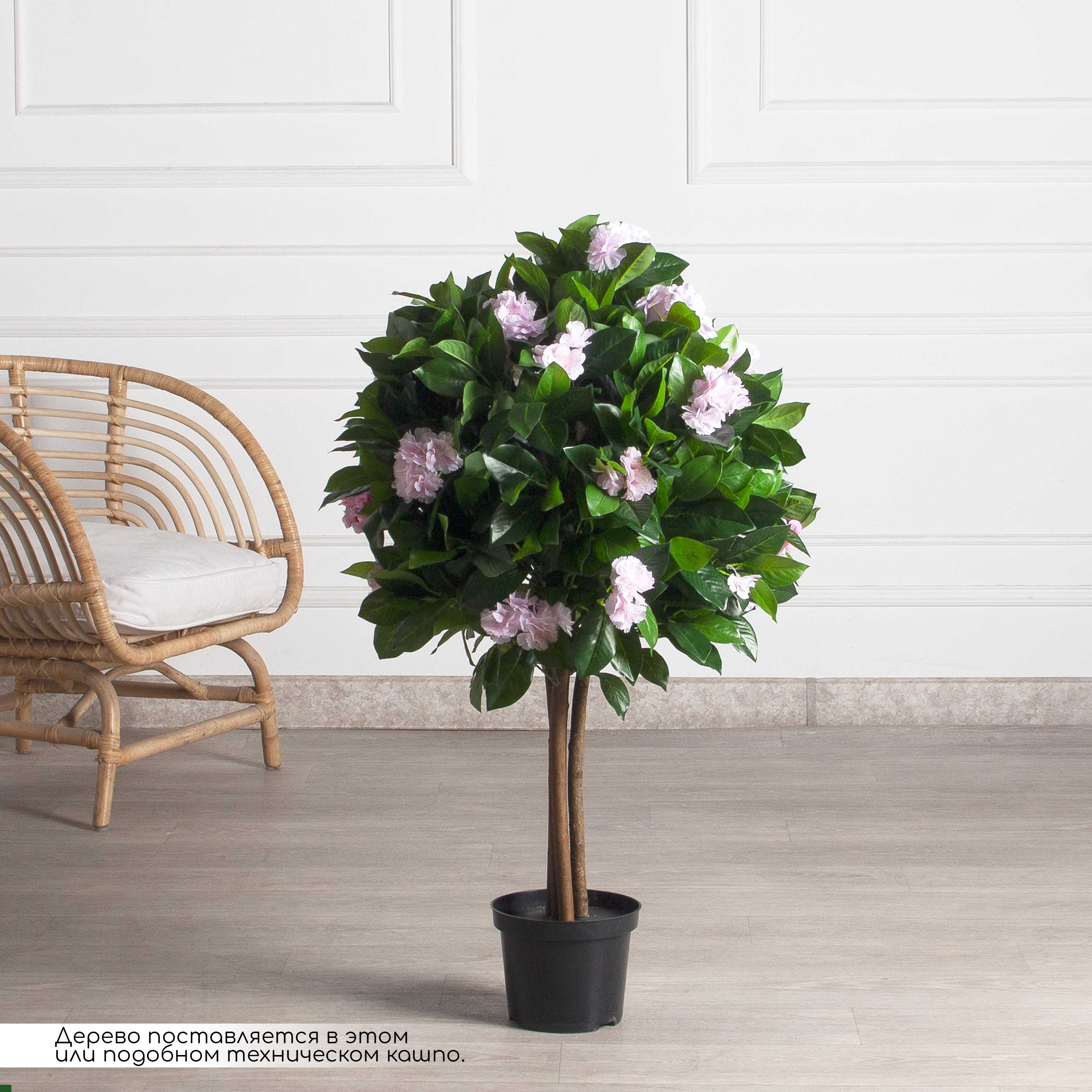 100/Ш/190/46-1(з)(F) Дерево искусственное цветущее  h100см d50см_2