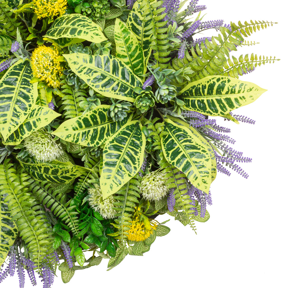 ФП07-1(з.) Фитопанно искусственное с лавандой d55см_6