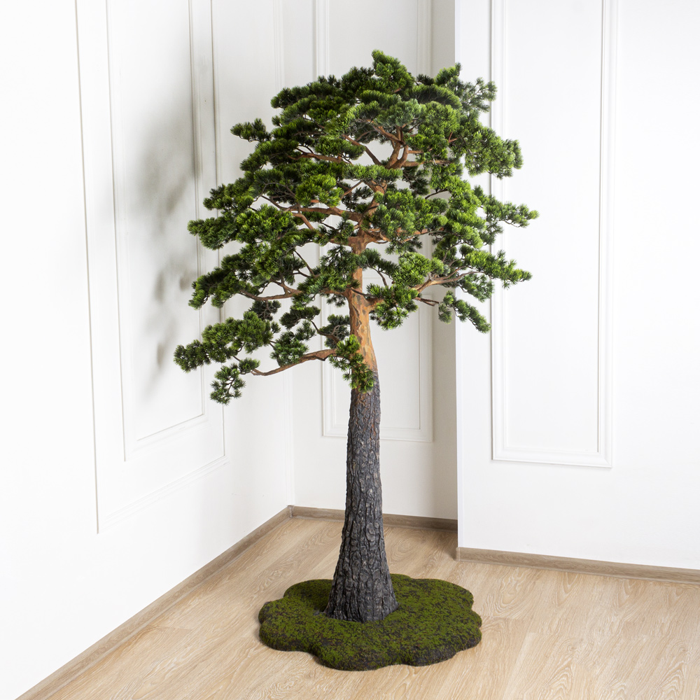 210/ДС/30(з.) Бонсай искусственный Сосна h210см_5