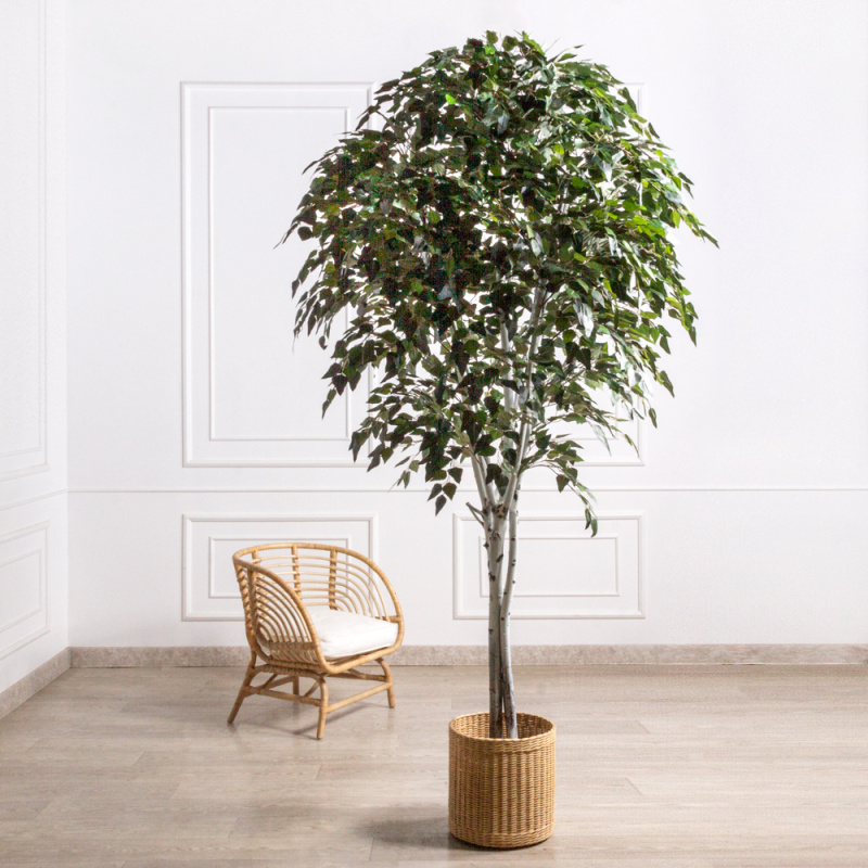 280/РН/12М(з/УУ)(F) Береза искусственная h280см (латекс)