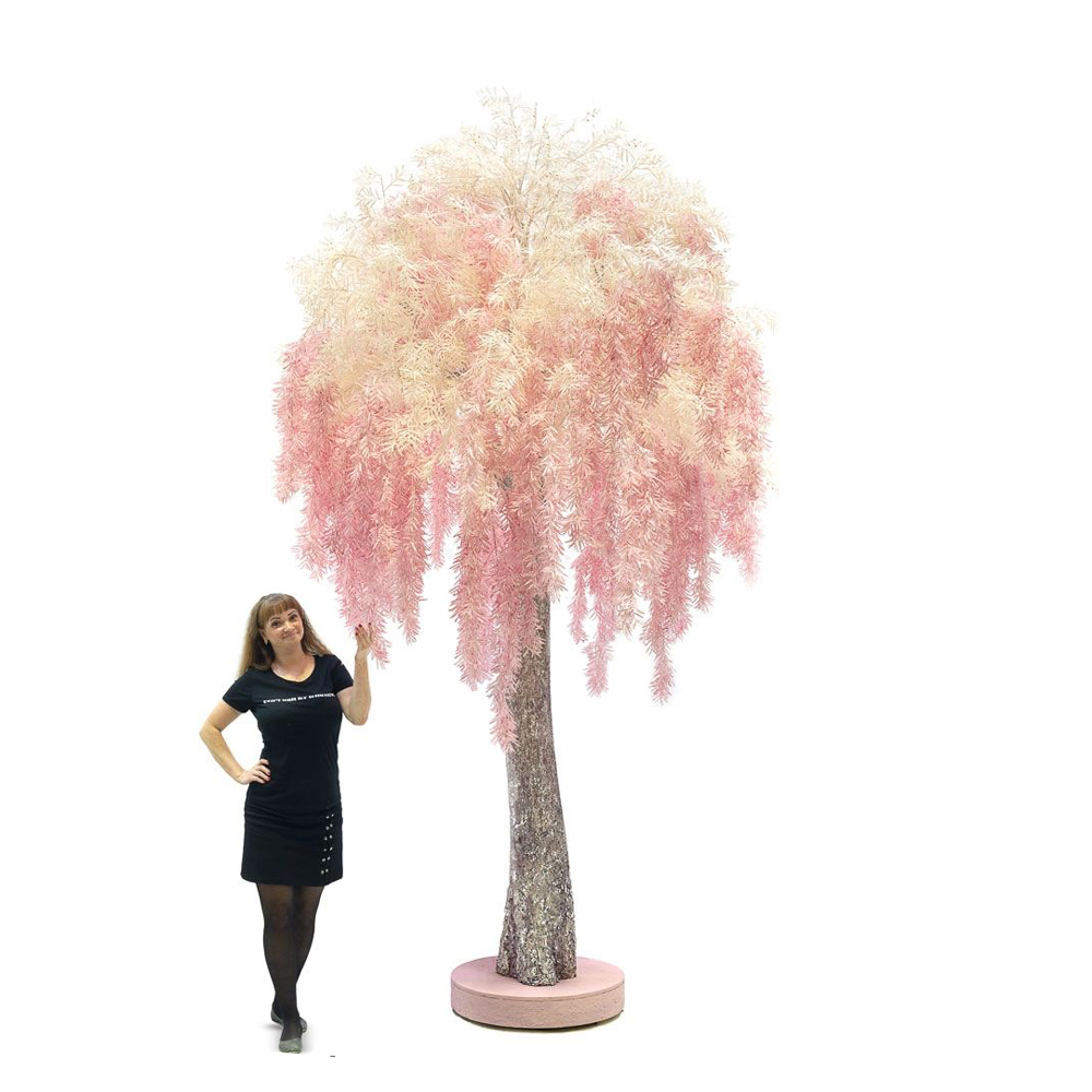 280разб/366-1 Дерево интерьерное h280см(латекс) на вращающ.платформе_2