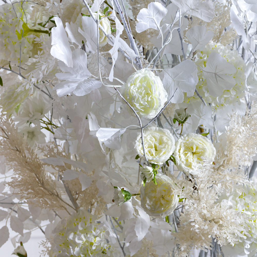 ДЛ92(з)(F) Декор входной группы зимний  h200см в кашпо_1