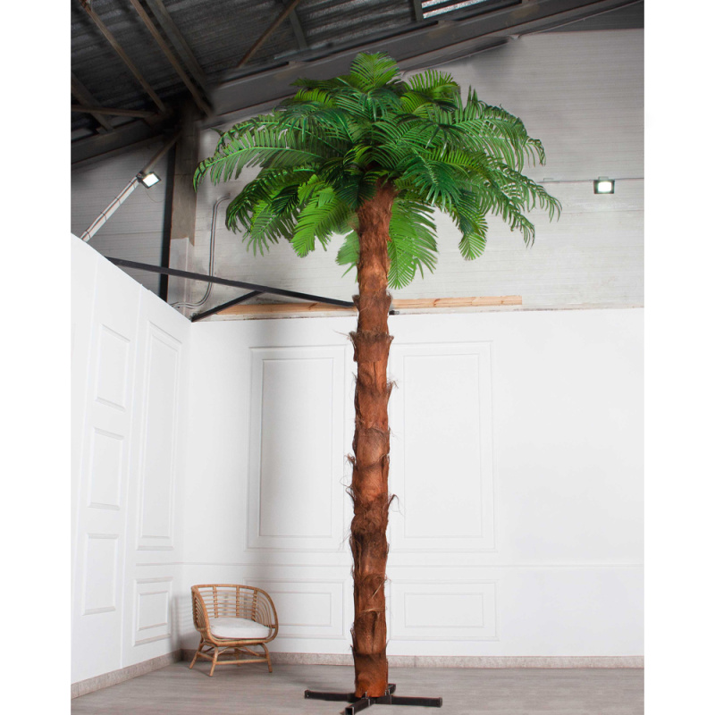 ПС450Разб/ТР/49Прем(Пр)(F) Пальма Арека искусственная h450см на мет.основании_1
