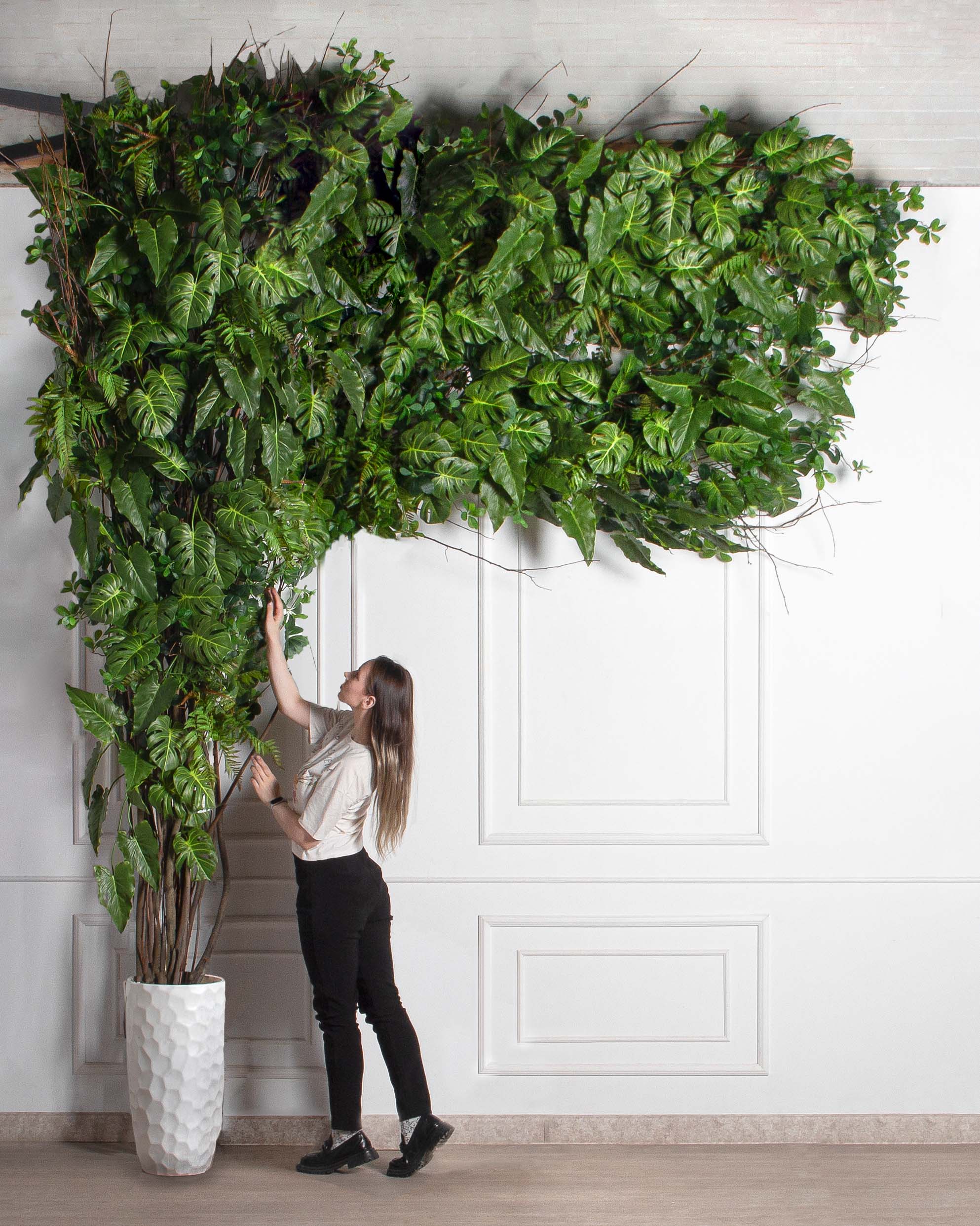 ДЛ167(з)(F) Декор входной группы тропический h360см (шир 200см)_2