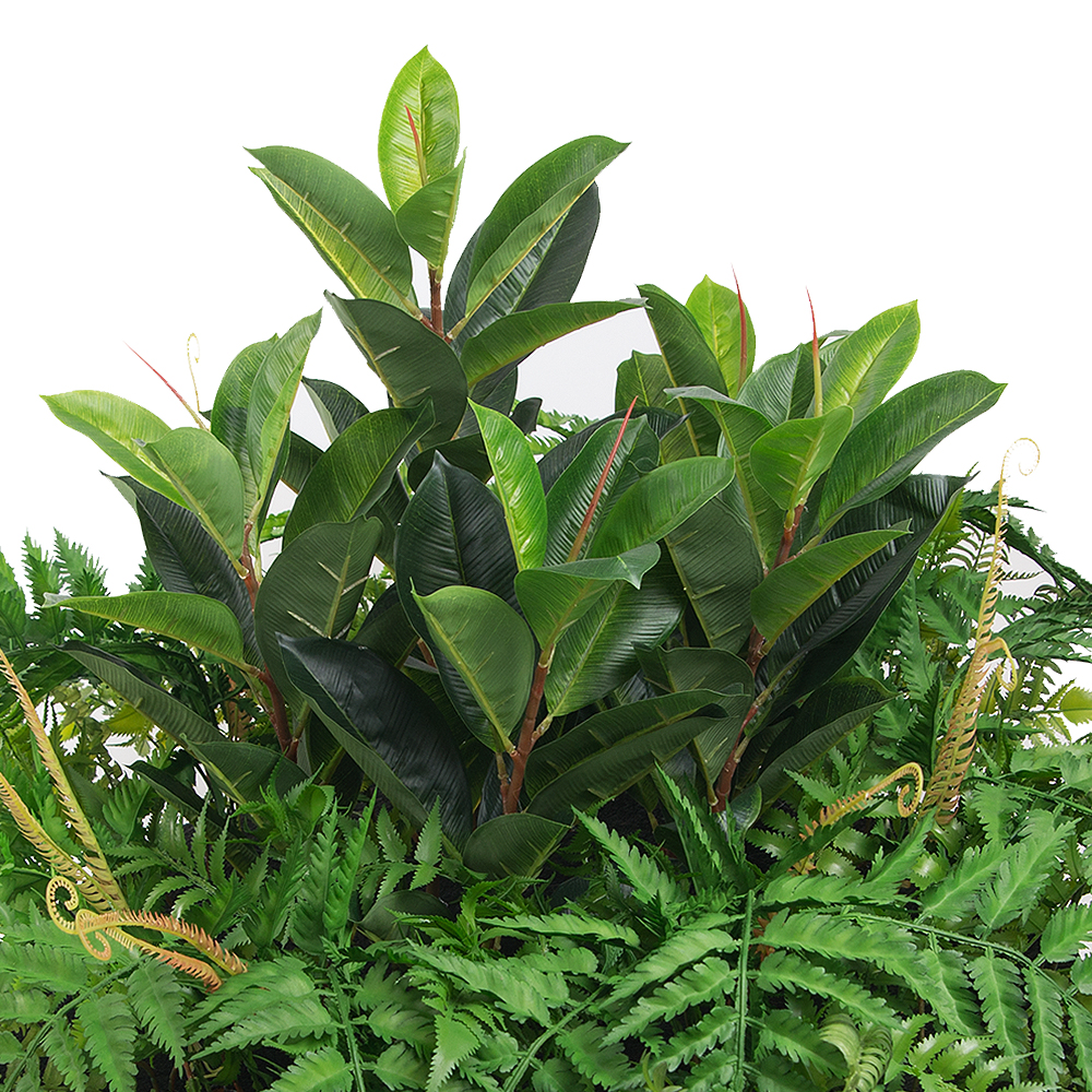 ВМ32(з.) Вставка модуль с папоротником и робустой (с креплением) _2