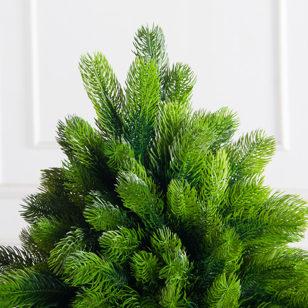 120/289-2(Пр)(Fix)(F) Ель искусственная h120см с белым декором на основании_6